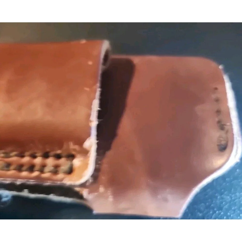 Hand Tooled/Custom, Hand Made Leather Belt Case
